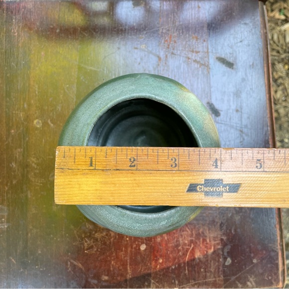 Artisan Pottery Assymetrical Round Vase - Picture 9 of 9